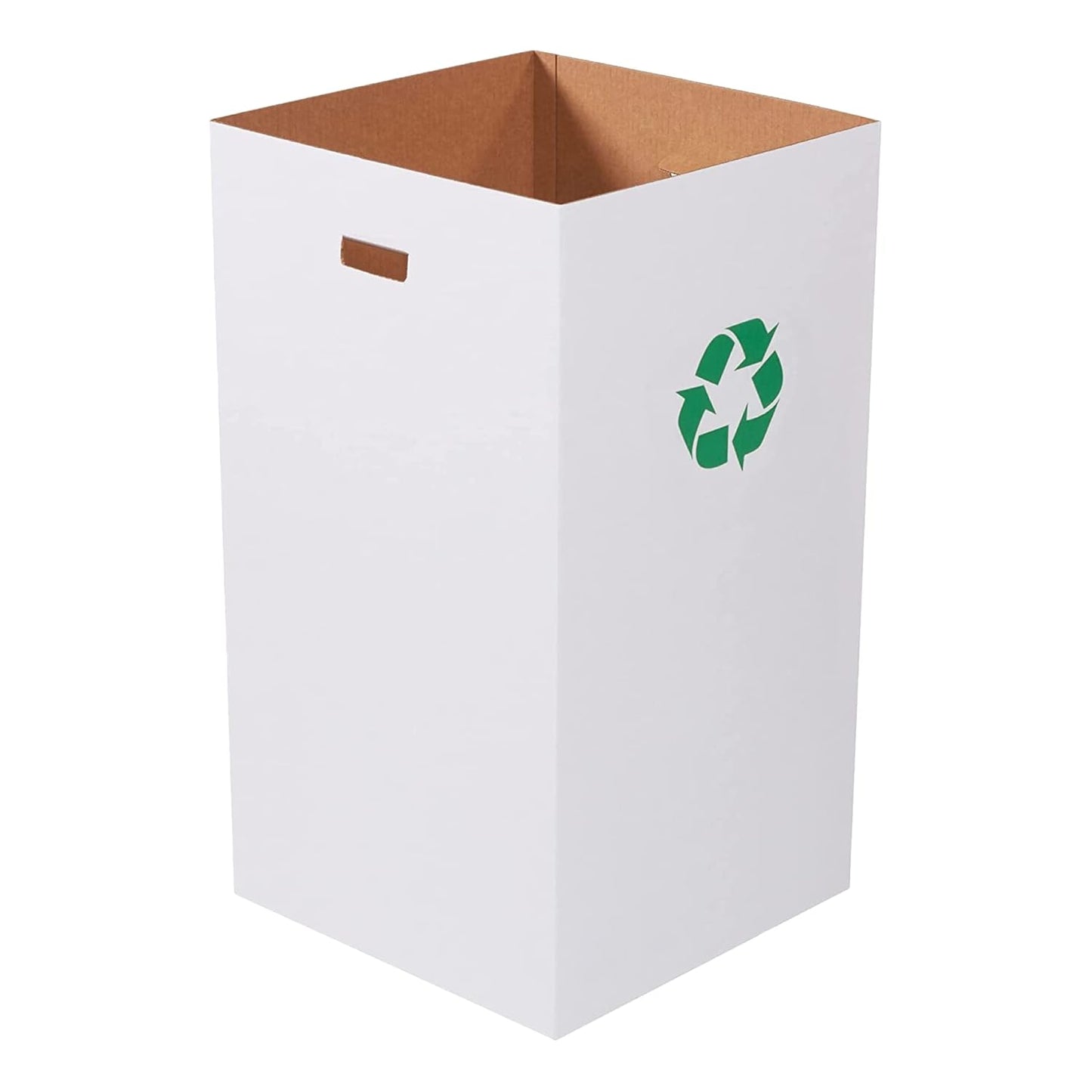 BOX USA 50 Gallon Cardboard Trash Cans for Events and Recycling