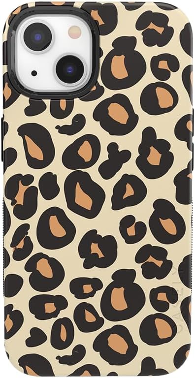 Casely iPhone 13 Case - Bold Collection Leopard Print Design