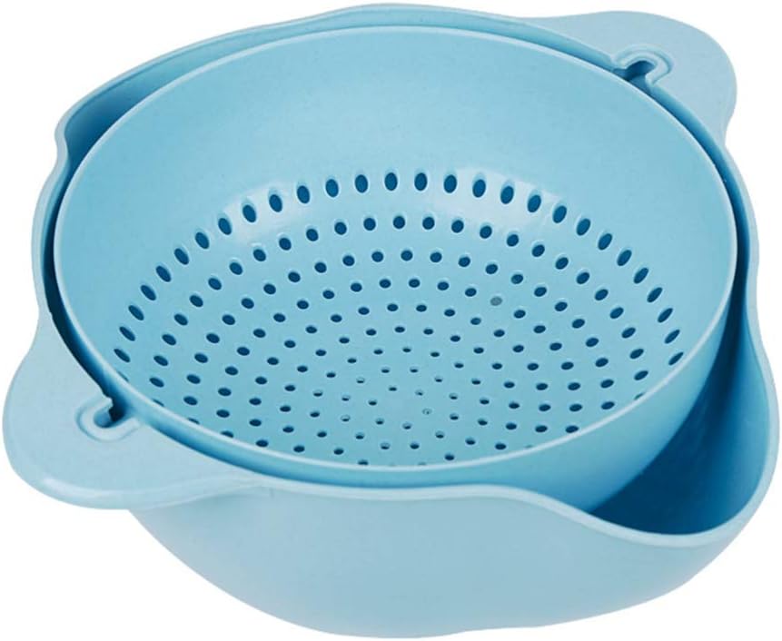 Cabilock Swivel Colander: Drain Veggies with Ease!