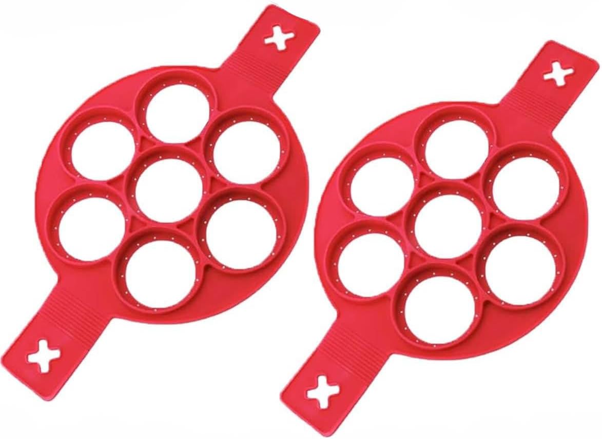 Silicone Flip Pancake Mold - Easy Flipping!