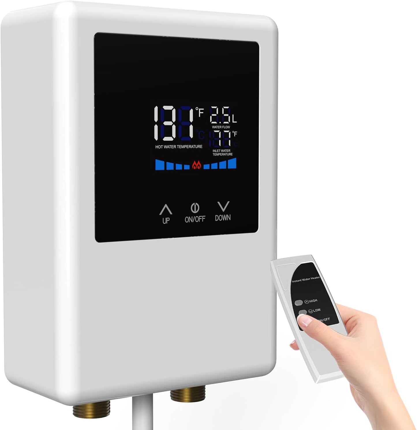 Instant Hot Water Heater: Efficient 5500W Power!
