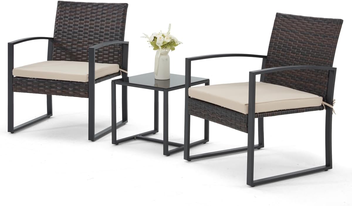 Patio Furniture Set with Coffee Table for Outdoor Relaxation