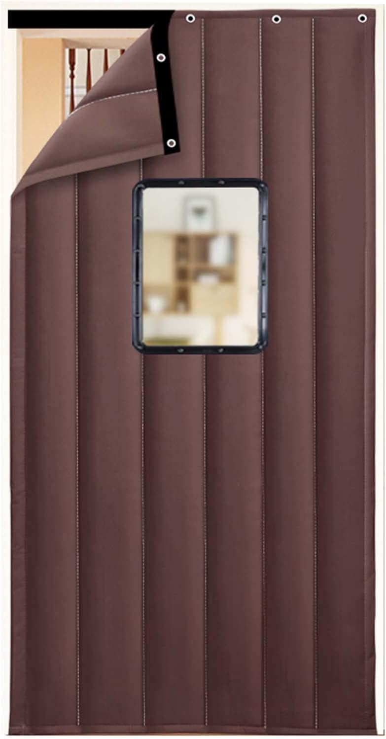 Magnetic Thermal Door Curtain ~ Auto Seal Warmth