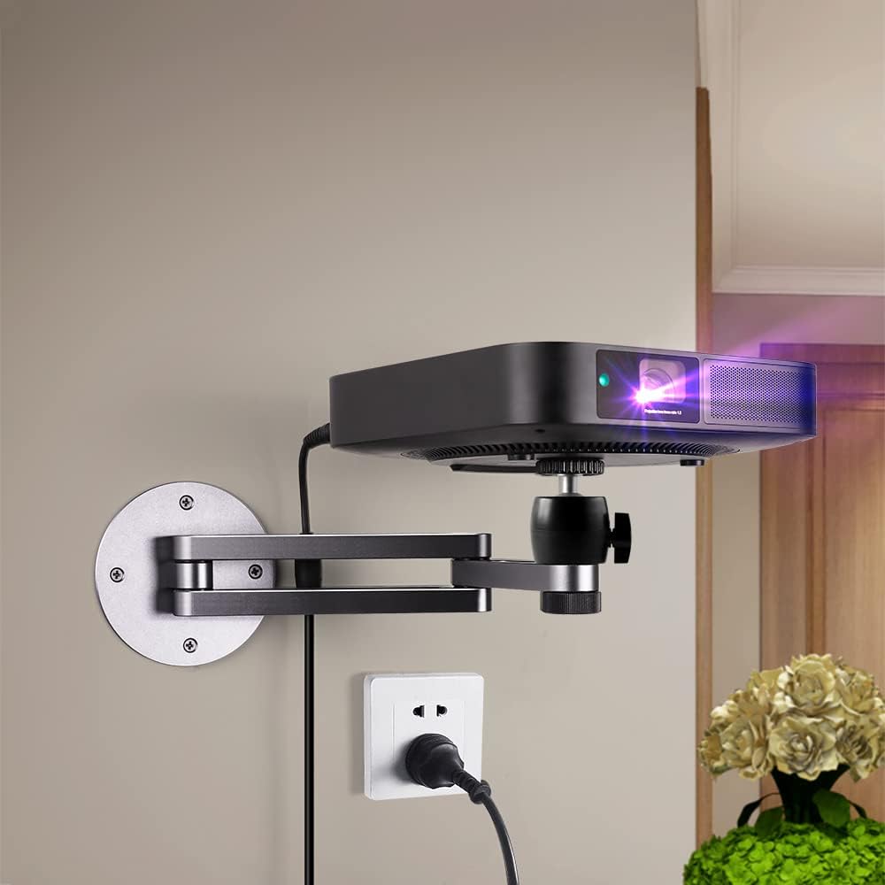 Universal Adjustable Ceiling Wall Projector Mount for Any Projector