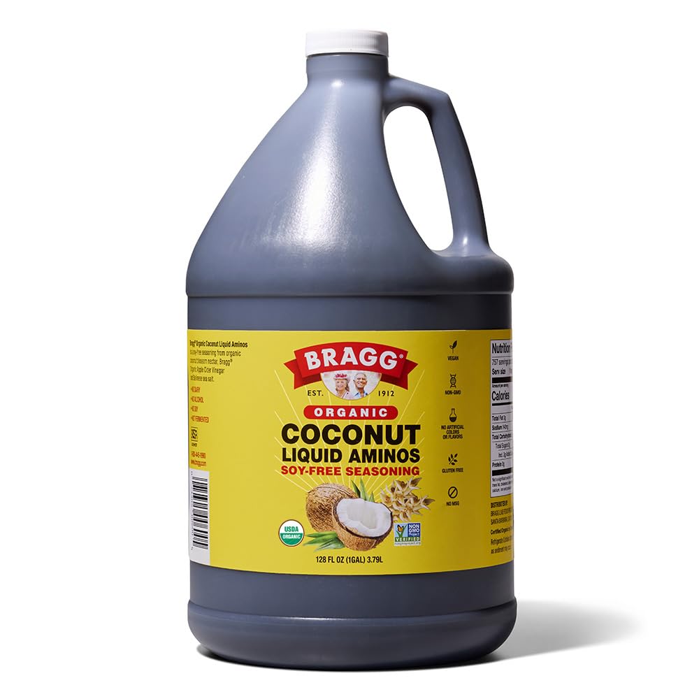 Bragg Organic Coconut Aminos Soy-Free Seasoning for Flavor