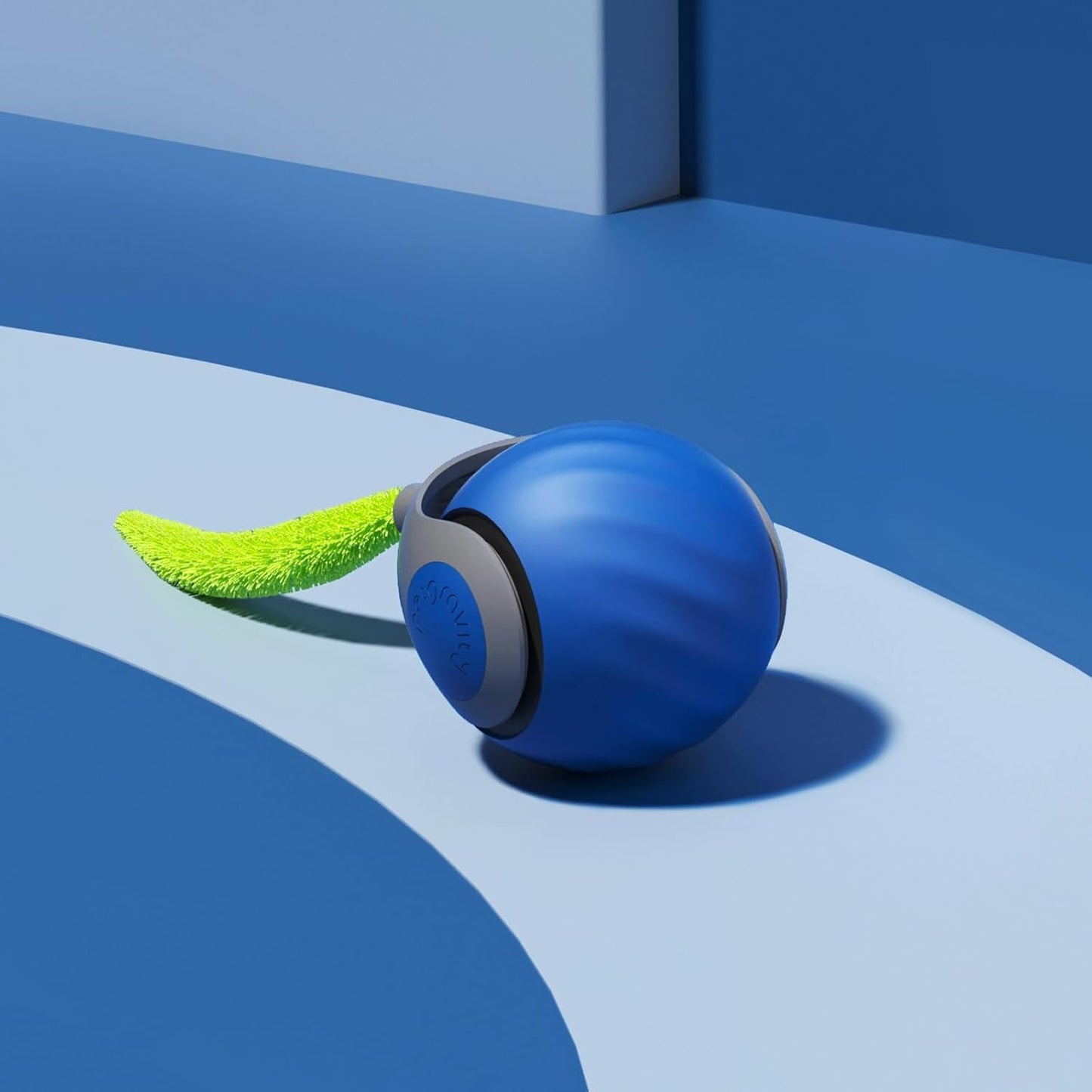 Interactive Rolling Ball for Bored Cats