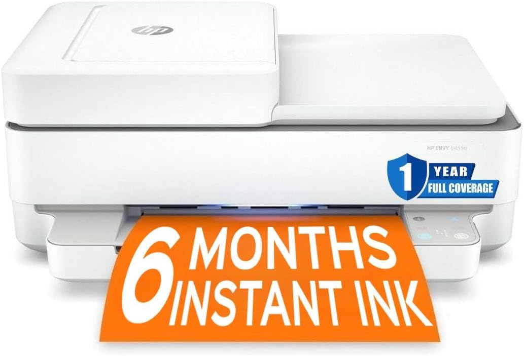 HP ENVY 6455e All-in-One Printer - Wireless & Fast