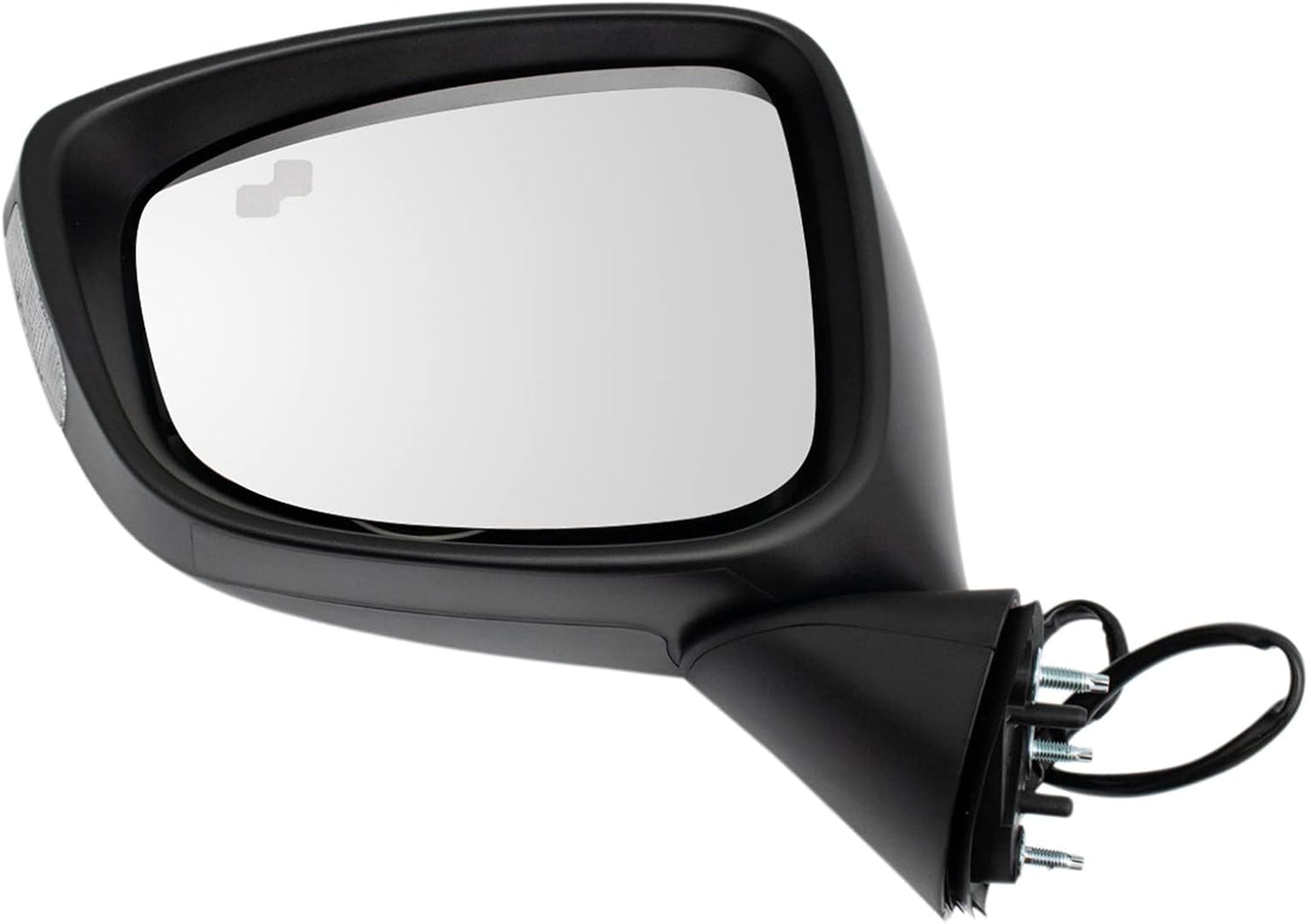 TRQ Driver Side Power Heated Mirror with Blind Spot Indicator