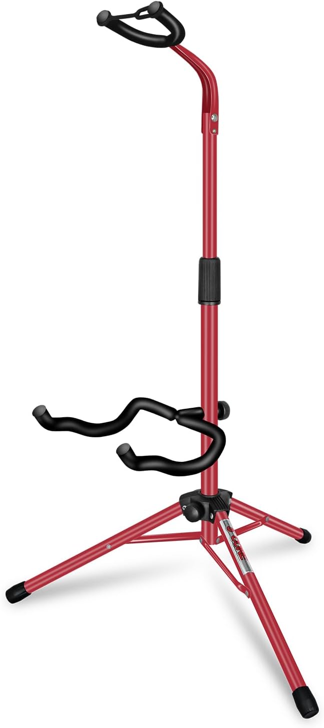 Adjustable Heavy Duty Guitar Stand - Secure Your Instrument!