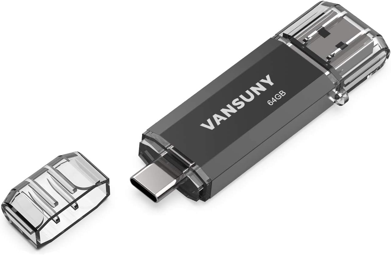Vansuny 64GB OTG Dual Type C Flash Drive