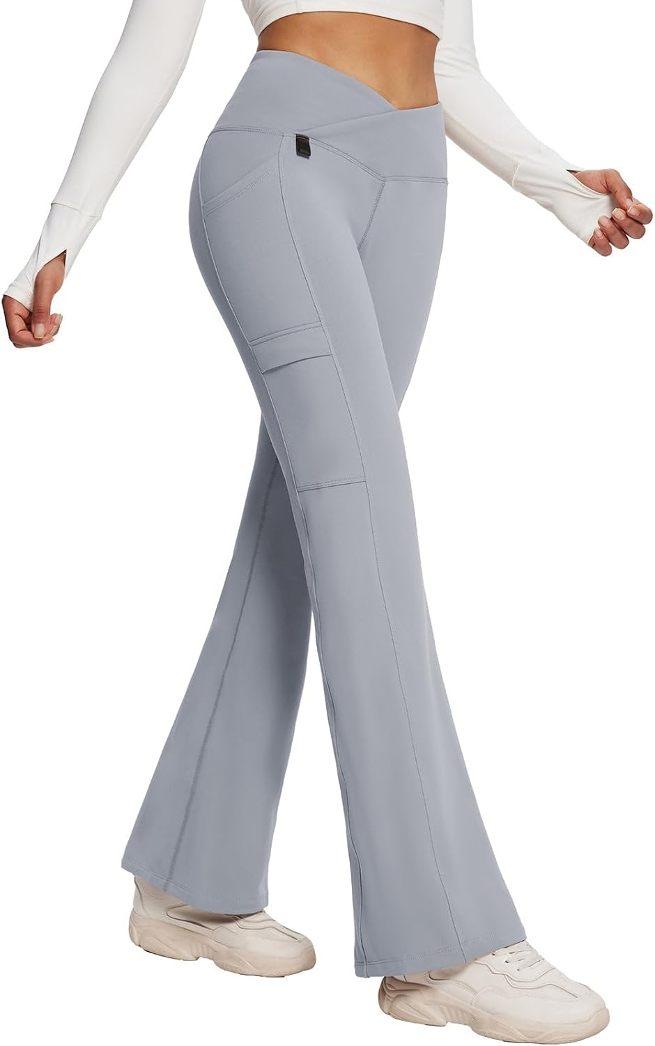 Baleaf Women's Fleece Lined Pants for Winter Hiking and More