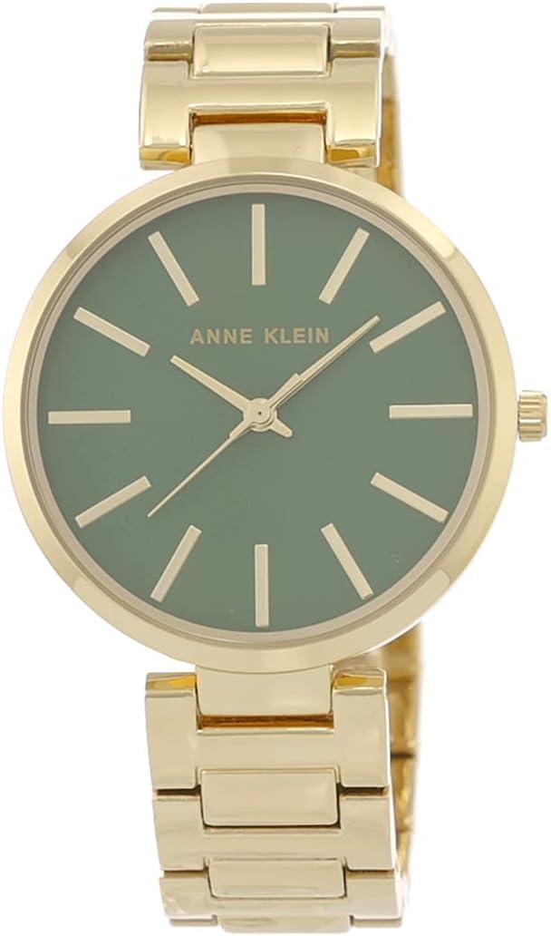 Anne Klein Women's Bracelet Watch with Gold-Tone Adjustable Link