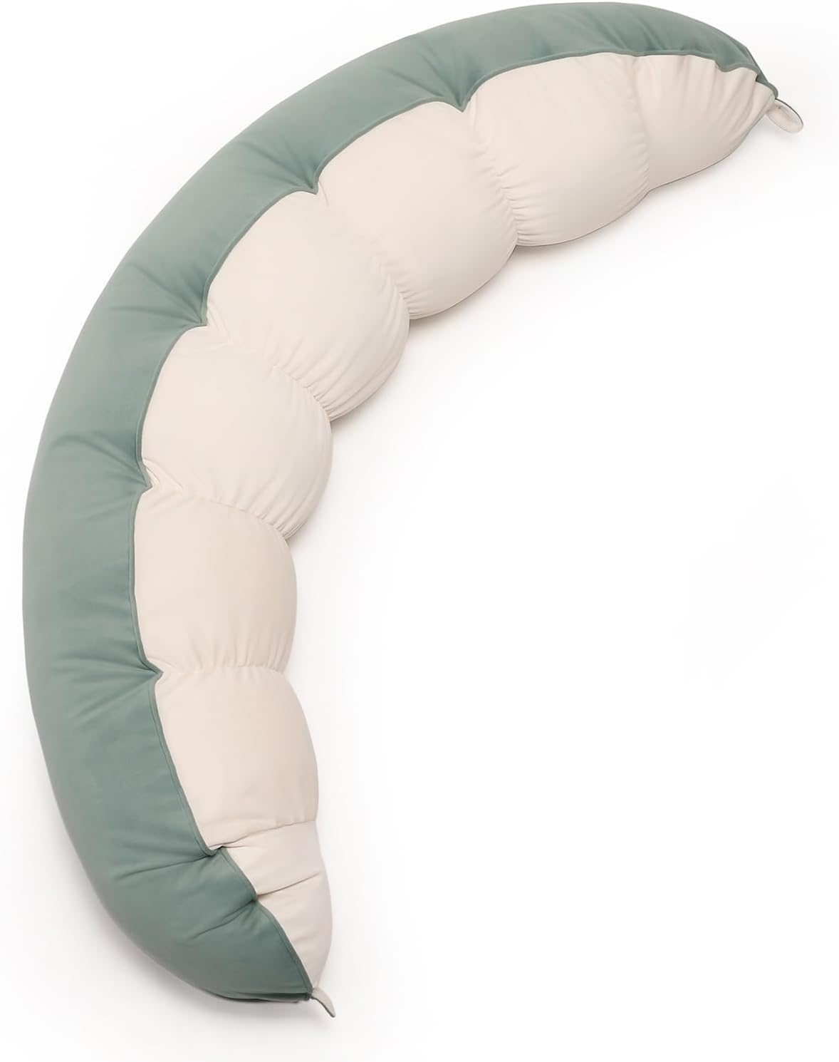 Peallow Long Round Body Pillow for Adults - Soft Supportive Design