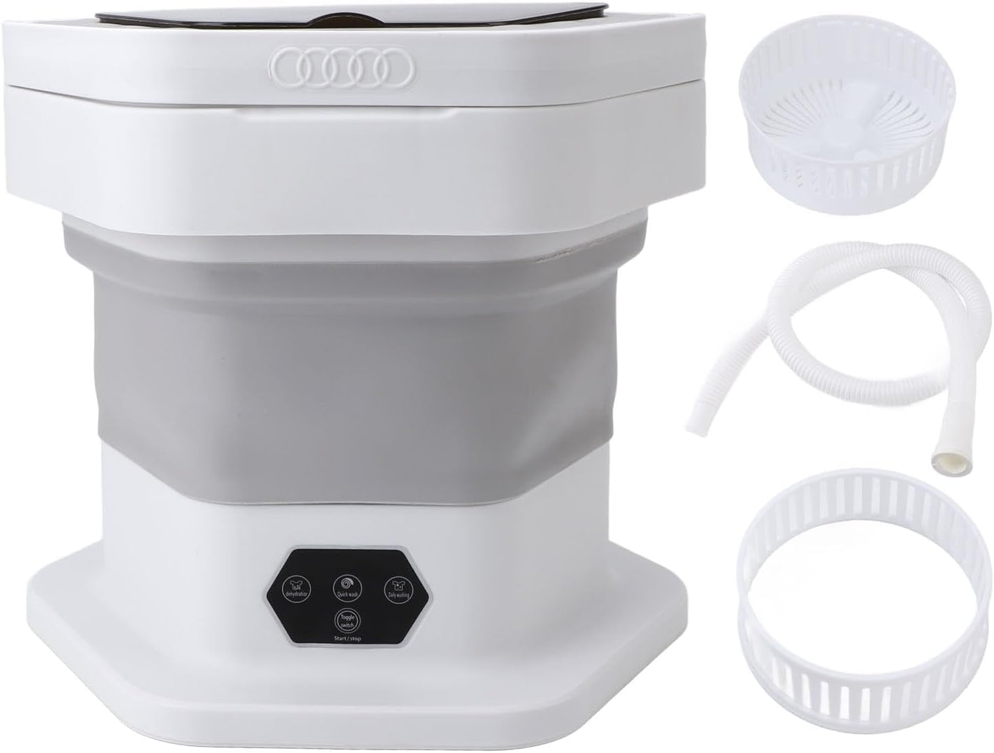 Compact Foldable Mini Washer for Travel - Zunate