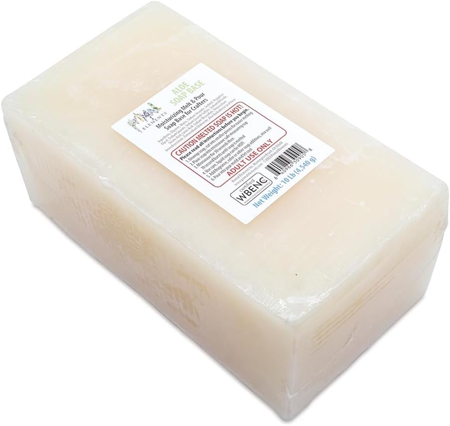 Aloe Soap Base for Crafting - Moisturizing Melt and Pour Glycerin