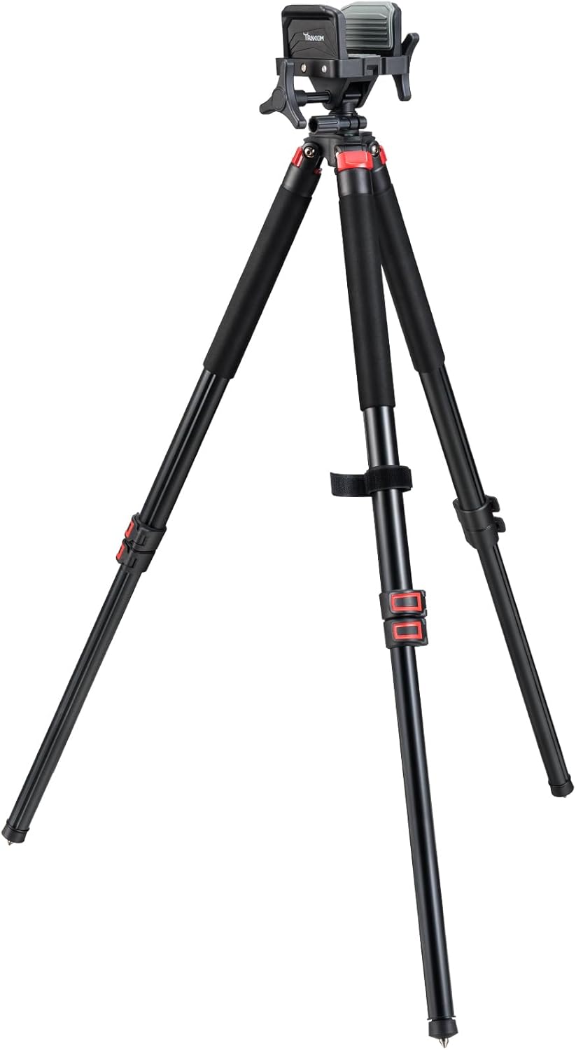 Clamping Tripod Rest with Sturdy Aluminum Frame for Outdoors