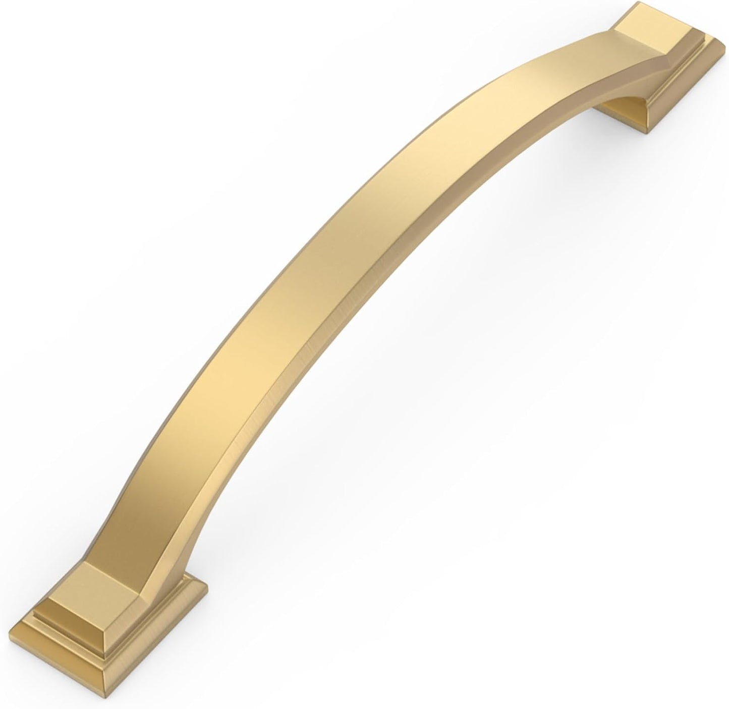 10 Pack 6-1/4 Inch Cabinet Pulls in Champagne Bronze Finish