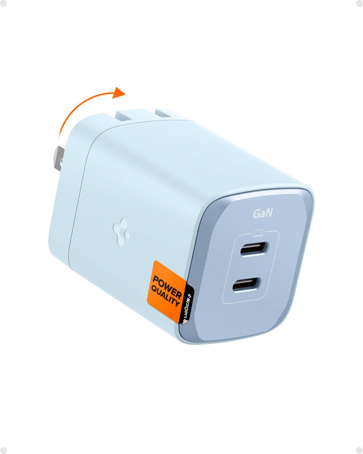 Spigen USB C Wall Charger 65W GaN III Compact Fast Charging