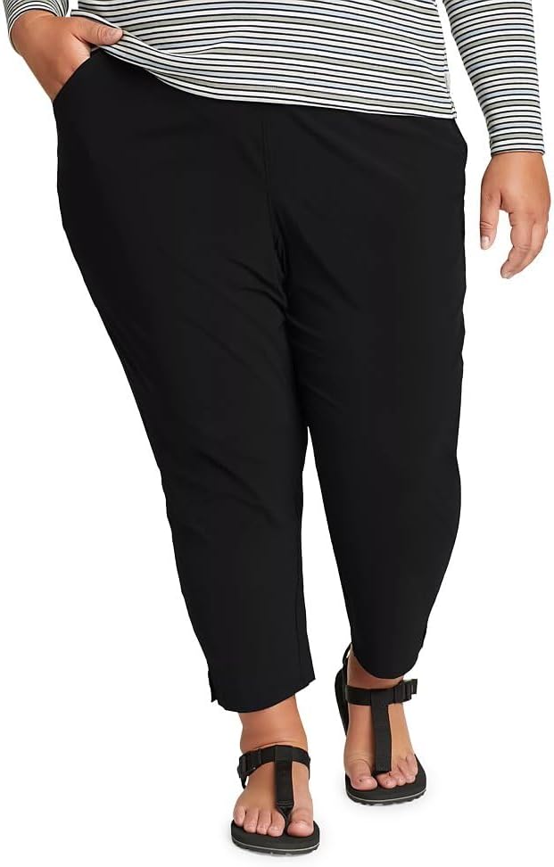 Eddie Bauer Women's Departure Ankle Pants for Active Comfort