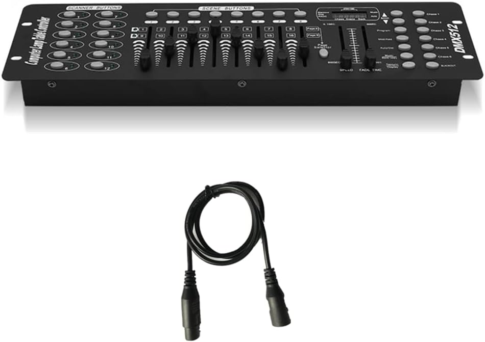 192 DMX 512 Stage DJ Light Controller for Parties and Events
