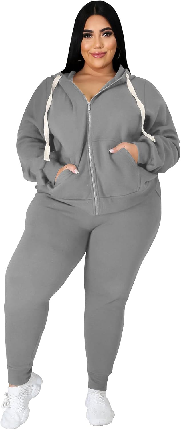 Women's Plus Size Two Piece Outfits for Comfort and Style