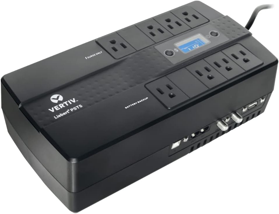 Vertiv Liebert PST5 UPS - Reliable 850VA Power Backup Solution