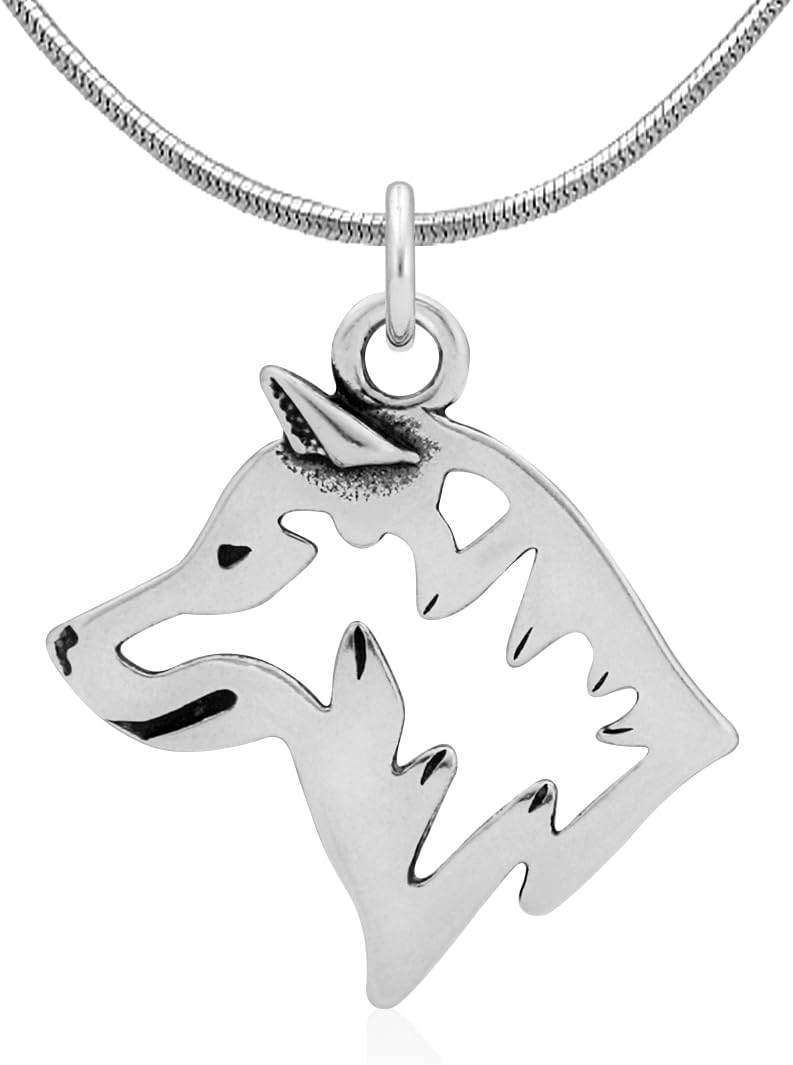 Sterling Silver Shiba Inu Pendant for Dog Lovers and Collectors