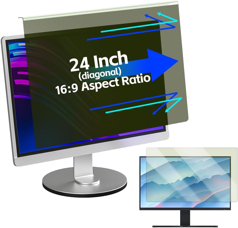 24 AIKICE Anti Blue Light Privacy Screen