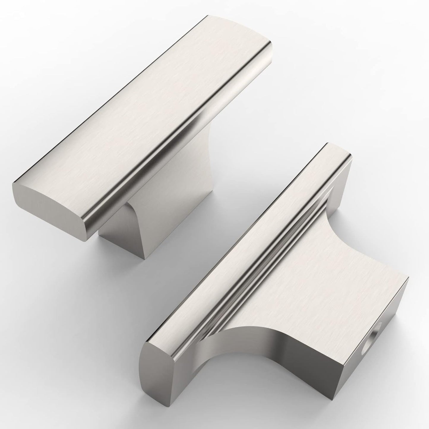 Brushed Satin Nickel Kitchen Cabinet Knobs - 30 Pack Quality