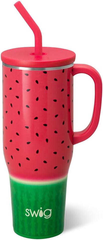 Swig Life 40oz Mega Mug: Insulated Tumbler with Handle & Straw