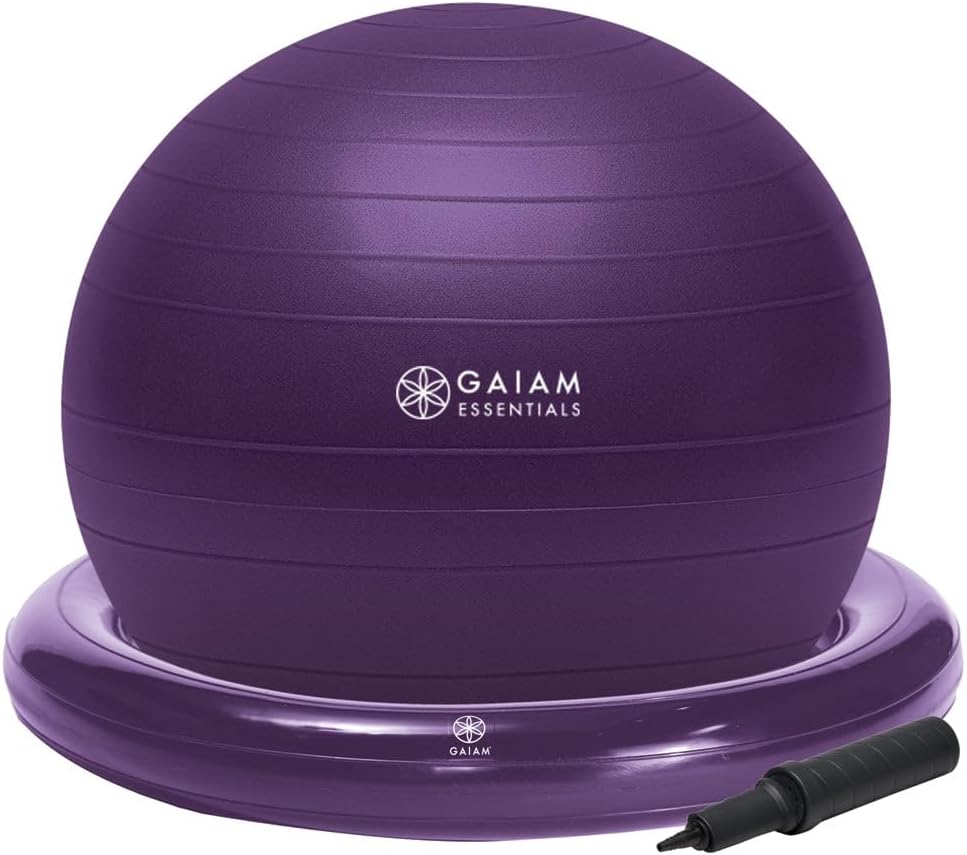 Stability & Comfort, Gaiam Essentials Yoga Ball Chair