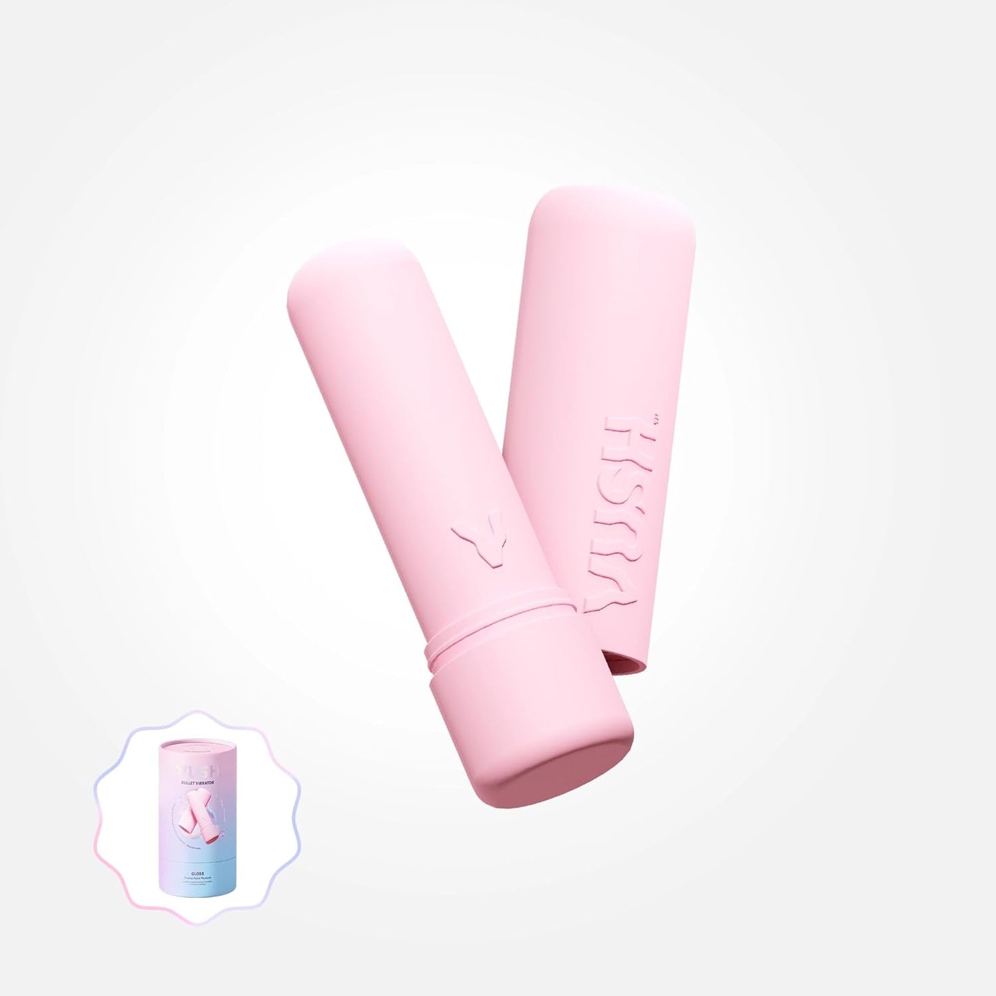 VUSH Gloss Bullet Vibrator - Travel-Size Clitoral Stimulator
