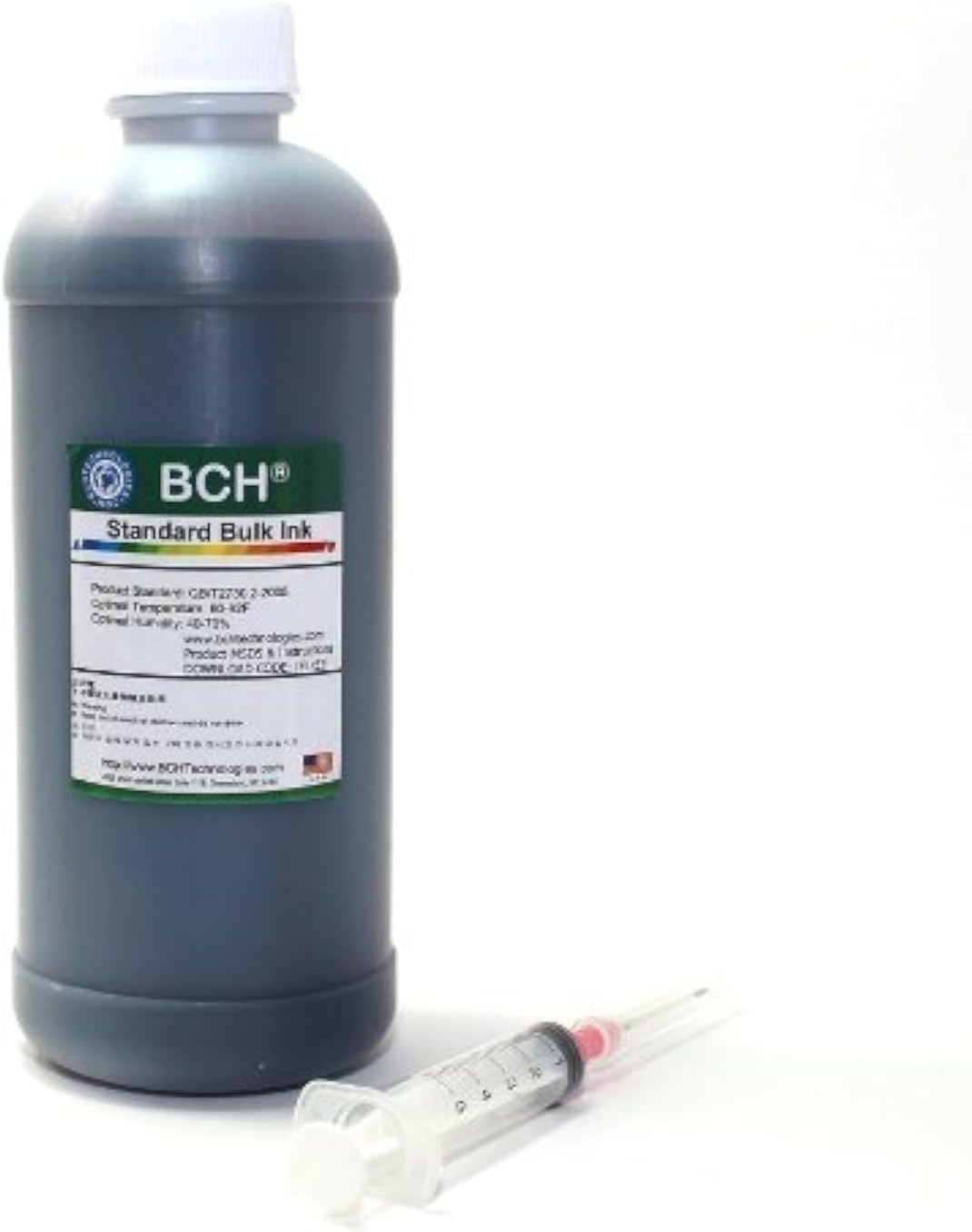 BCH 500ml Black Photo Dye Ink: Vivid & Fade-Resistant!