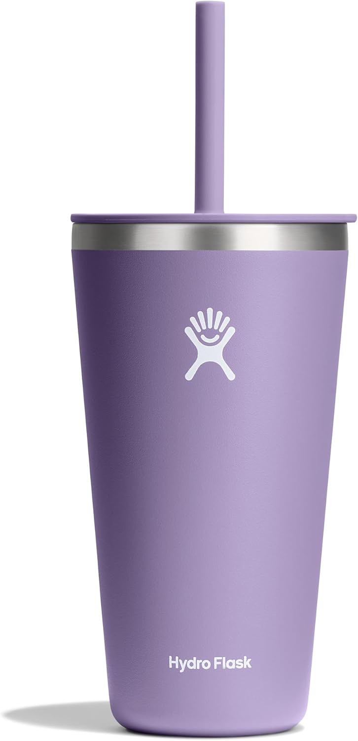 Hydro Flask All Around Tumbler with Straw Lid for Cold Drinks