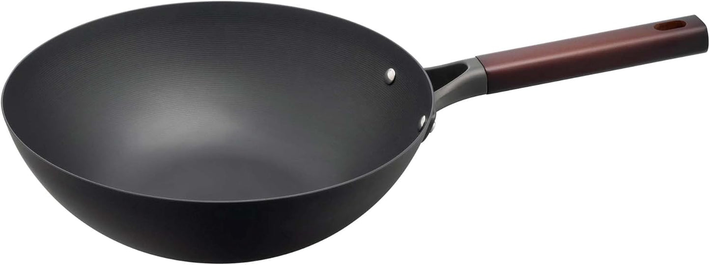 Helen's Asian Kitchen Deluxe Pre-Seasoned Wok for Cooking