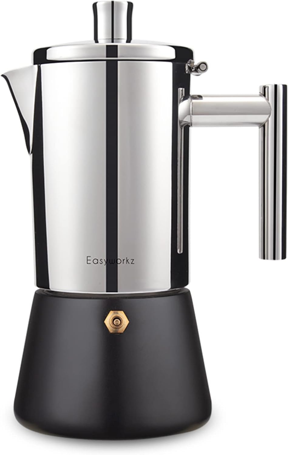 Easyworkz Diego Stovetop Espresso Maker for Perfect Coffee