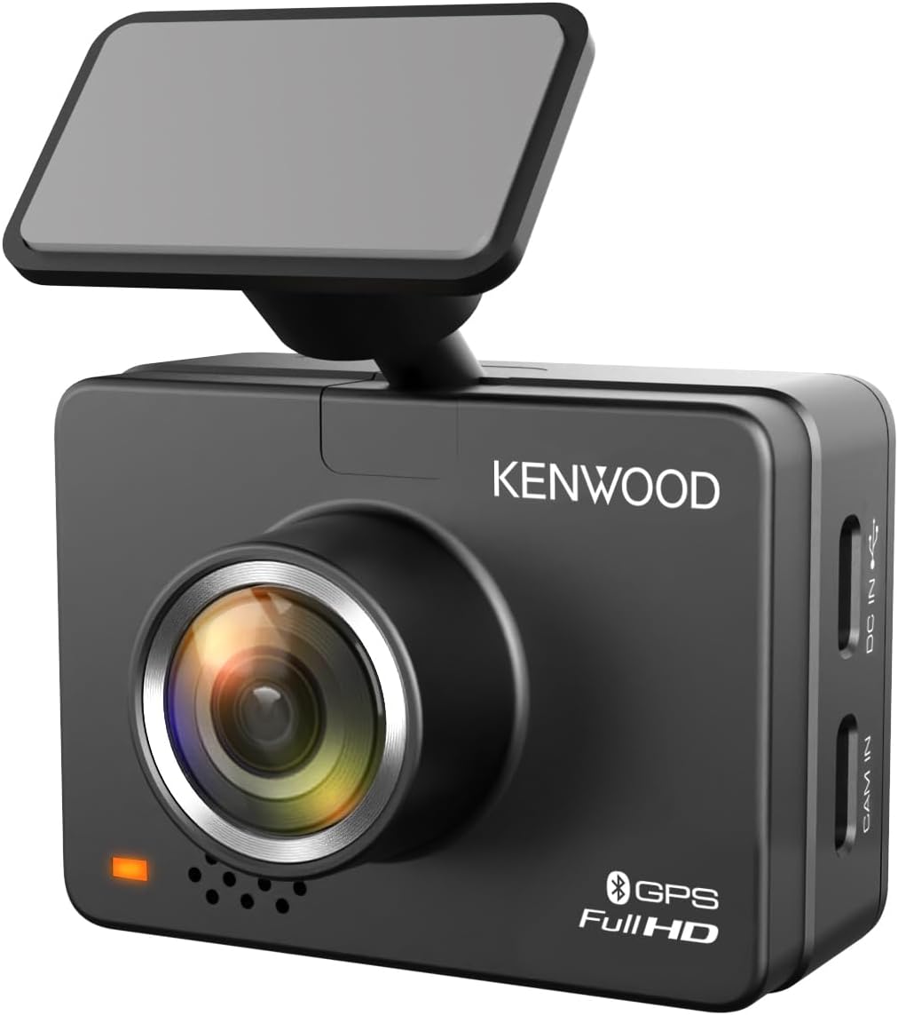 KENWOOD DRV-A310W GPS Dash Cam with Full HD Video Quality