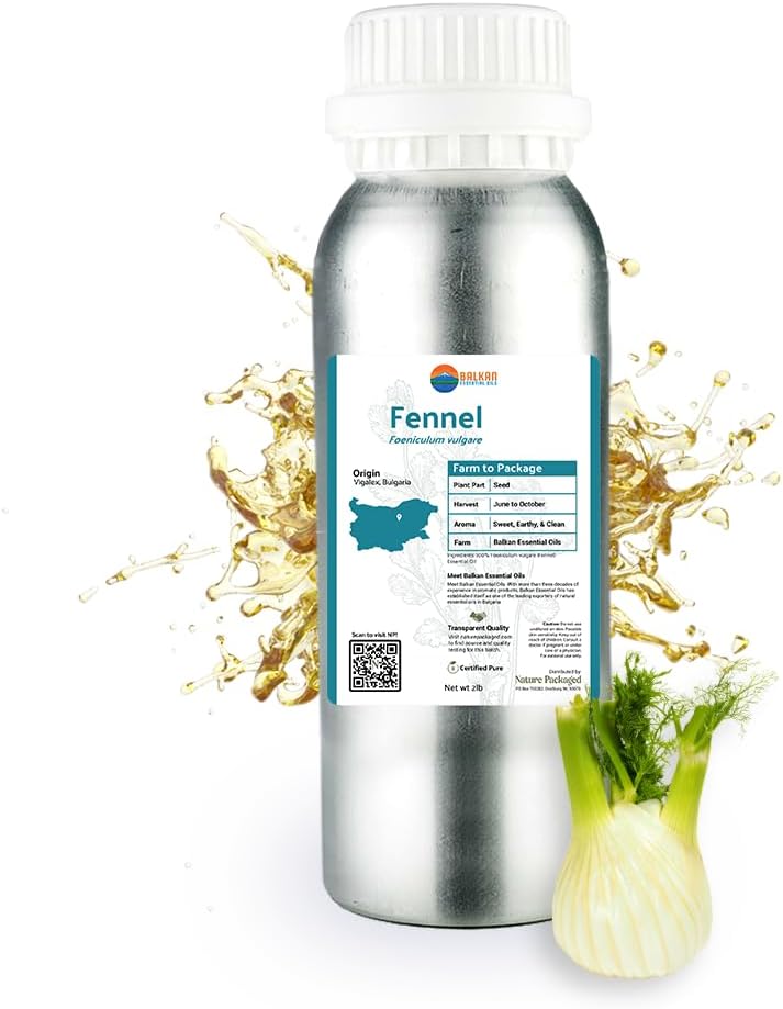 Fennel Essential Oil for Aromatherapy and Wellness Balance
