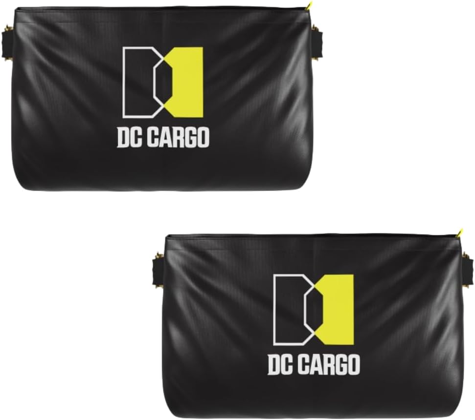 2 Pack Vinyl Trailer Storage Bag with E-Track Spring Fittings