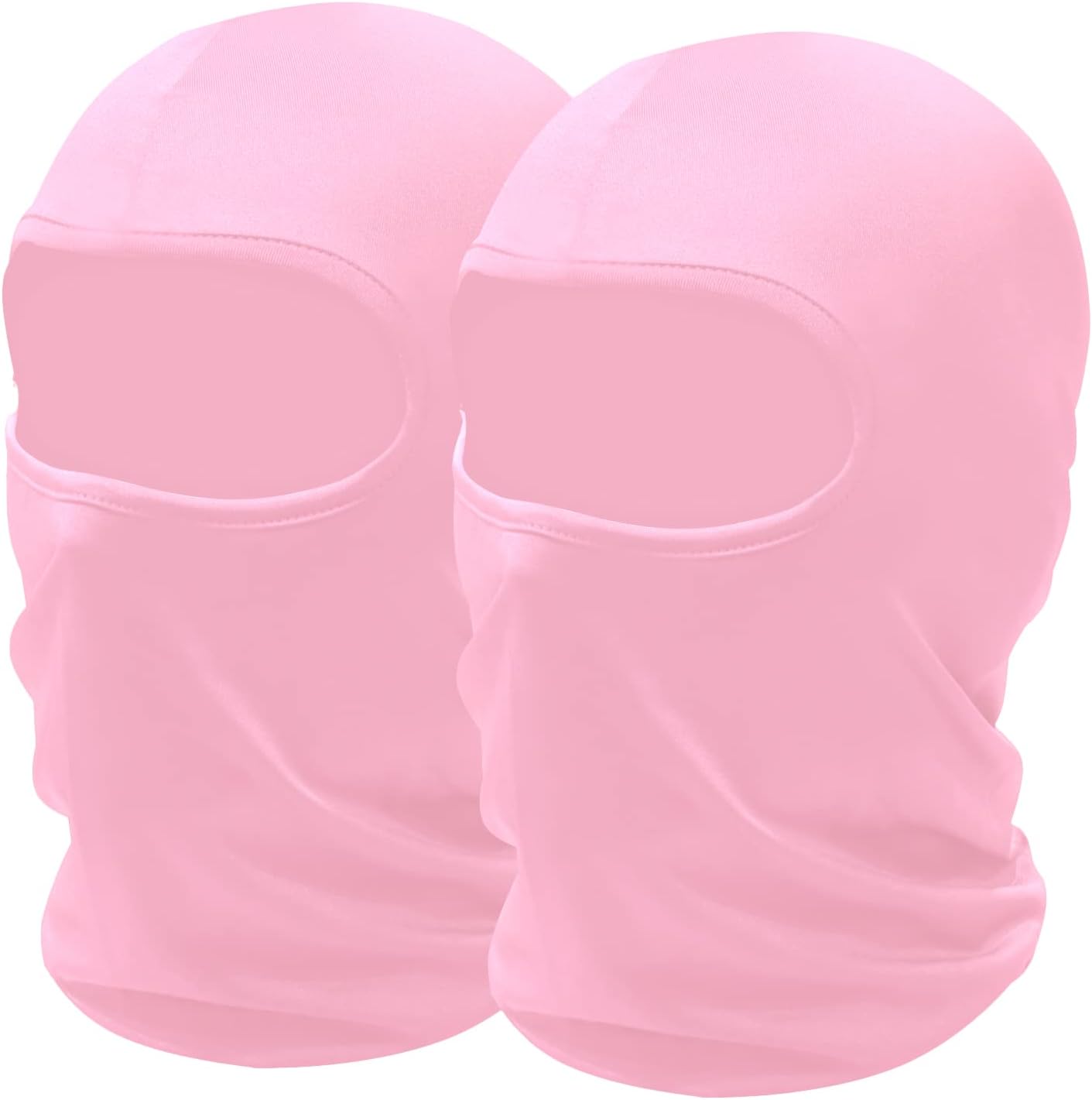 Sun-Protective Pink Balaclava Set - SHEVERCH 2 Pack