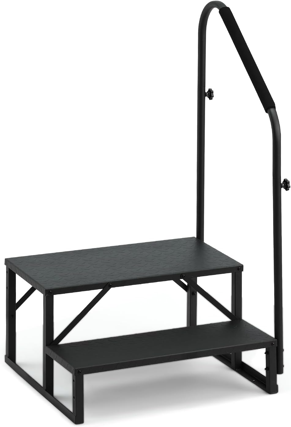 2-Step RV Steps with Handrail for Enhanced Safety and Stability