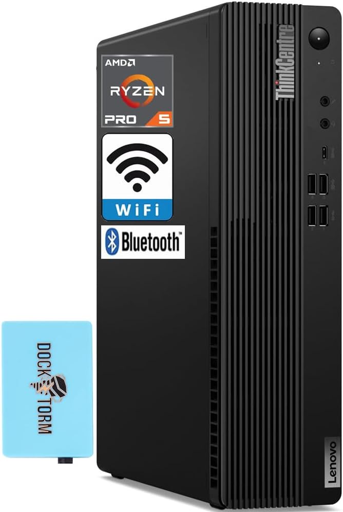 Lenovo ThinkCentre M75s Mini Desktop PC with Ryzen 5 PRO 4650G