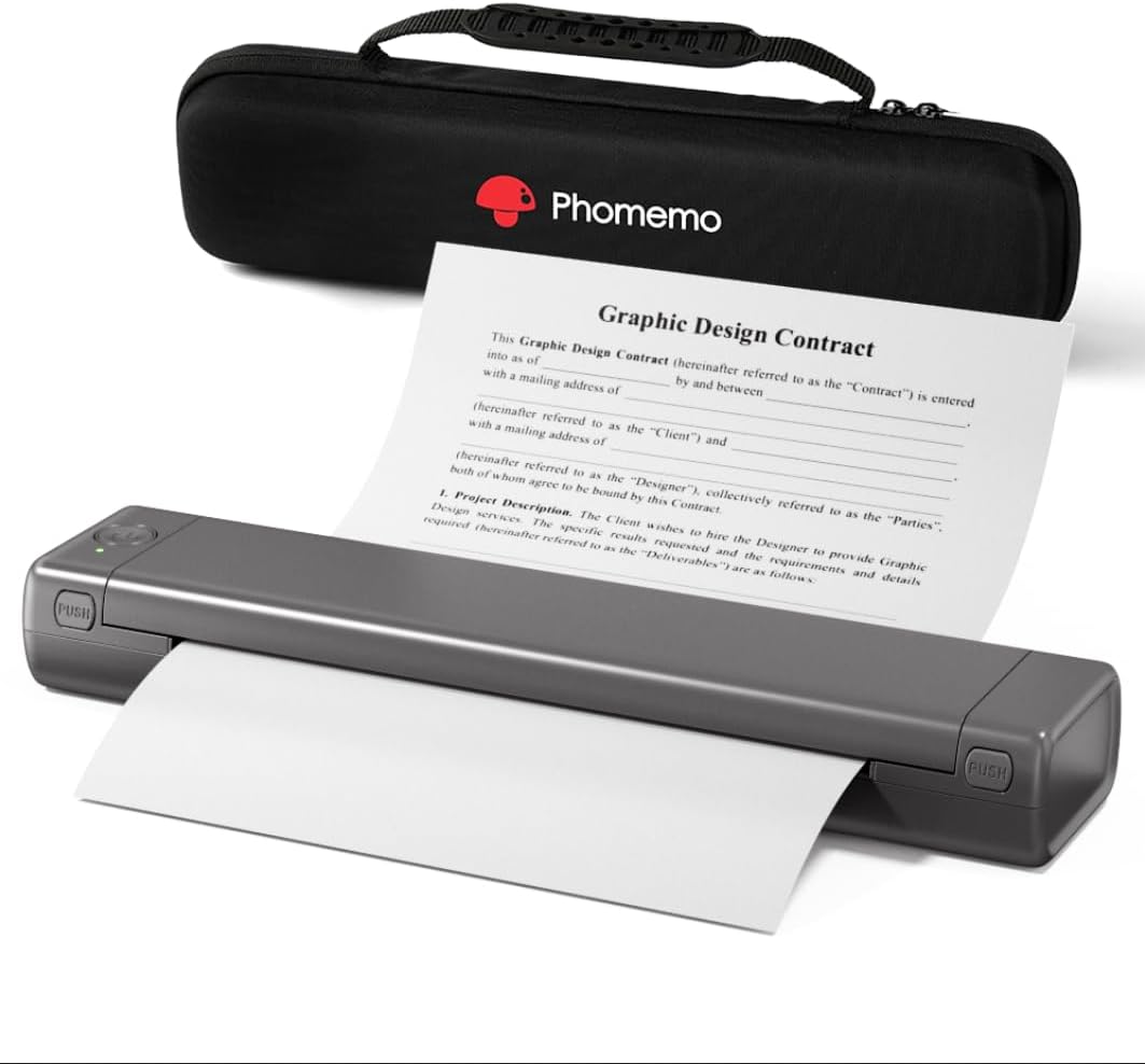 Phomemo M08F Pro Portable Printer: Wireless Printing Freedom