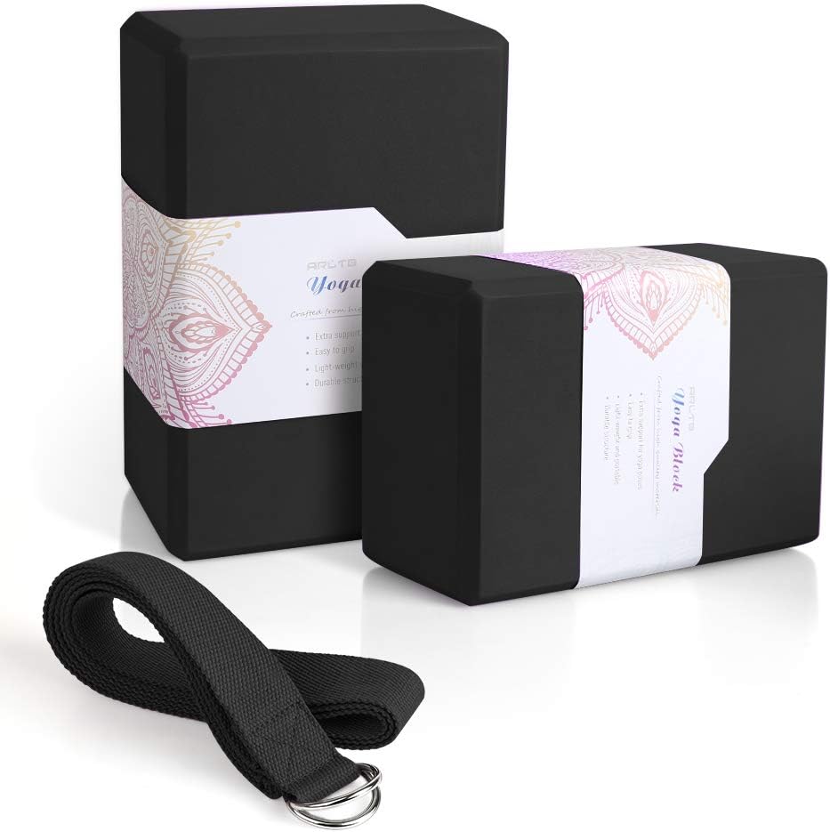 High Density Yoga Blocks x2 for Strong Support