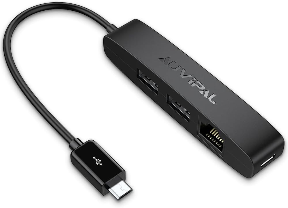 AuviPal 3-in-1 USB Ethernet Adapter - Enhance Connectivity