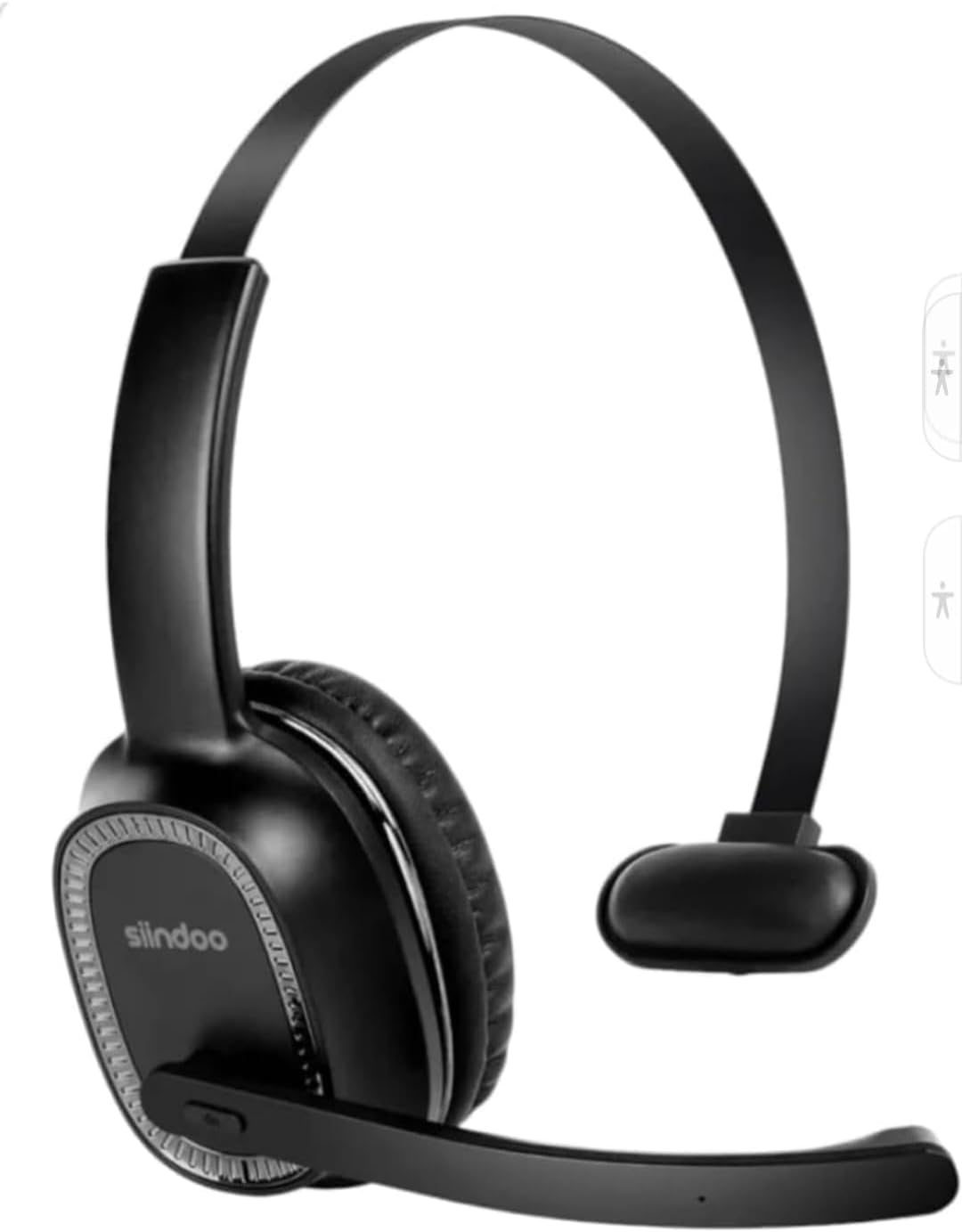 Sindoo Trucker Bluetooth Headset: AI Noise Cancelling, Lightweight & Wireless