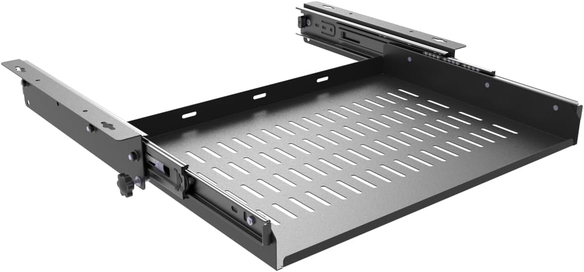 Efficient Ventilated Laptop Slide-Out Tray by JINGCHENGMEI