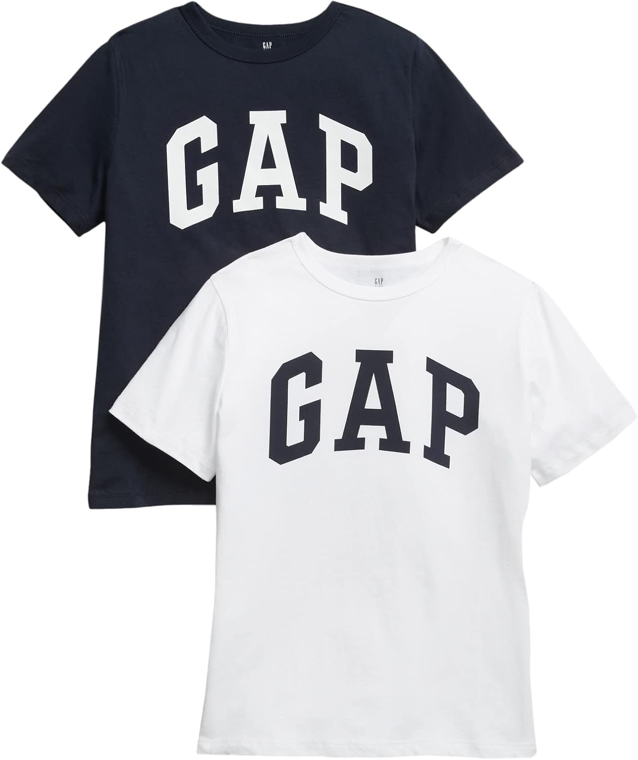 GAP Boys' Logo Tee 2-Pack for Versatile Style!