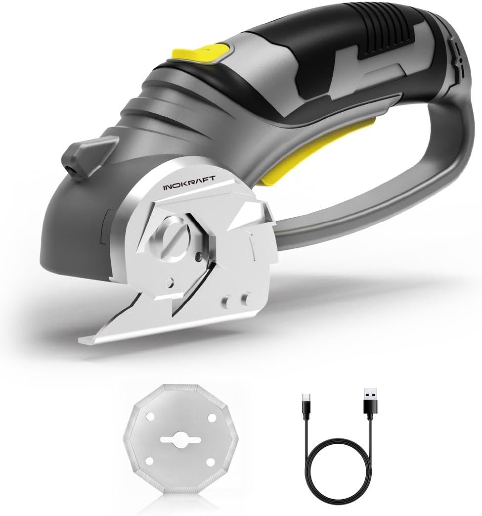 InoKraft Cordless Electric Scissors for Smooth Cutting