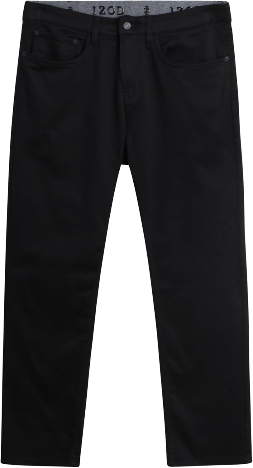 IZOD Men's Jeans - Comfort Stretch Knit Denim for Casual Wear